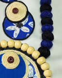Royal Blue Chandra Haar Set