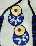 Royal Blue Chandra Haar Set