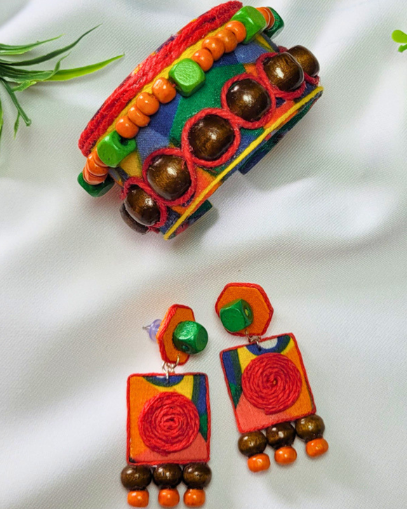 Utsav Blossom Cuff  & Drops