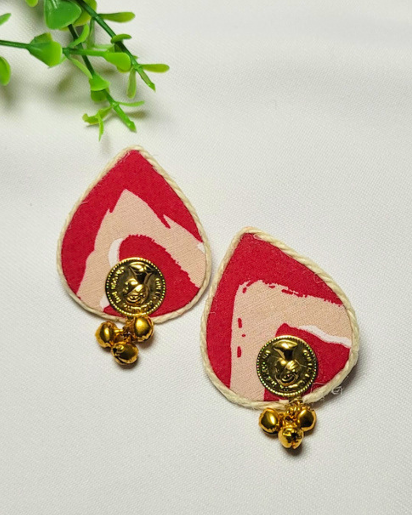 Aafreen Fabric Charm Earring