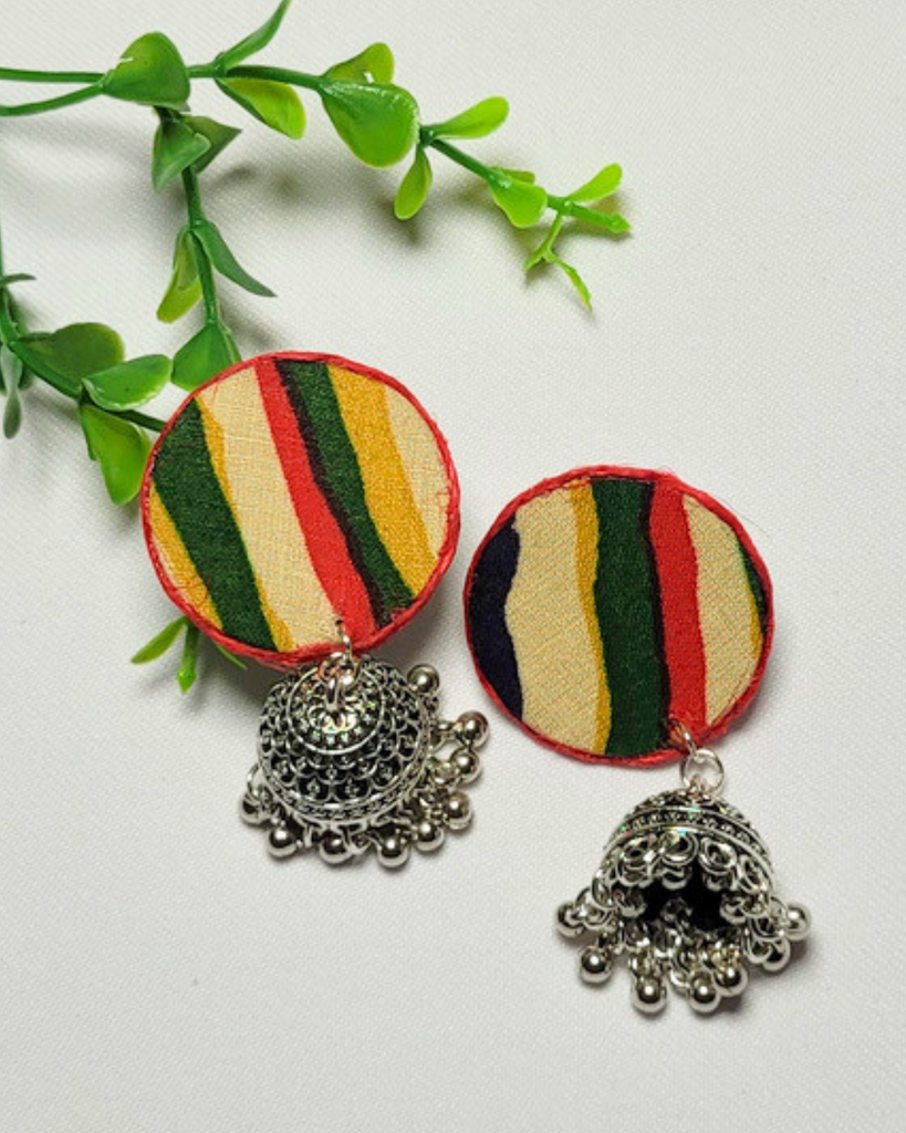 Heritage Hoop Jhumka Earring