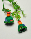 Rangritii Multi-colour Jhumka