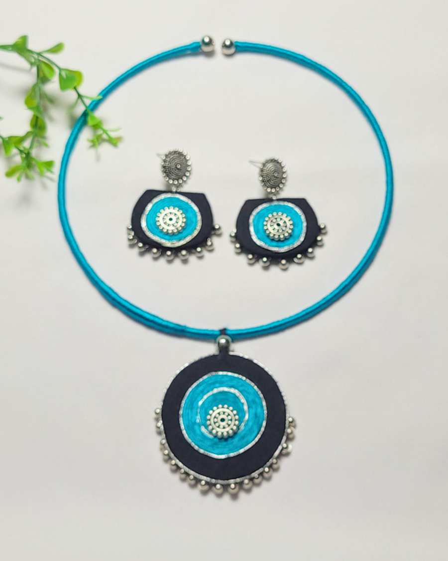 Azure Heritage Hasli Neck Set2