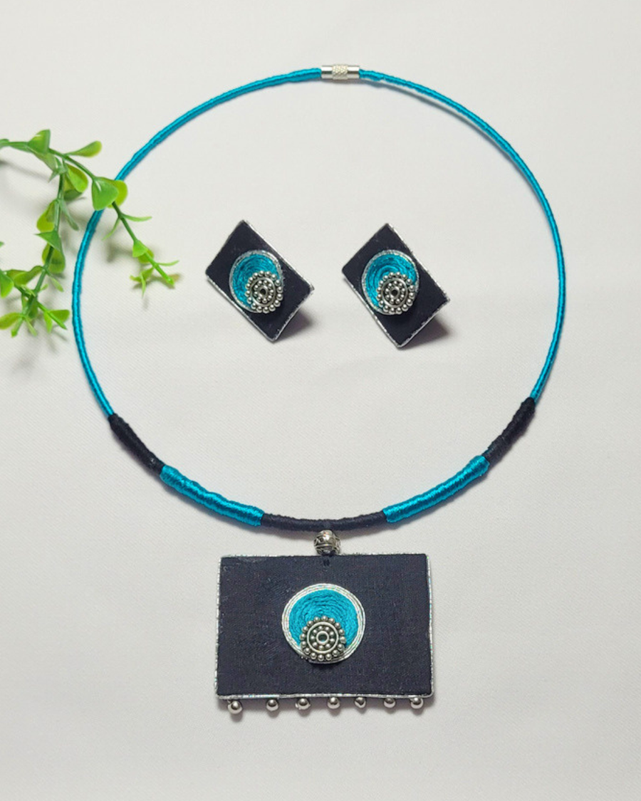 Azure Heritage Hasli Neck Set1