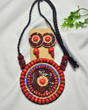 Red Beaded Chandra Haar2