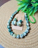 Foresty Gold Beaded Mala