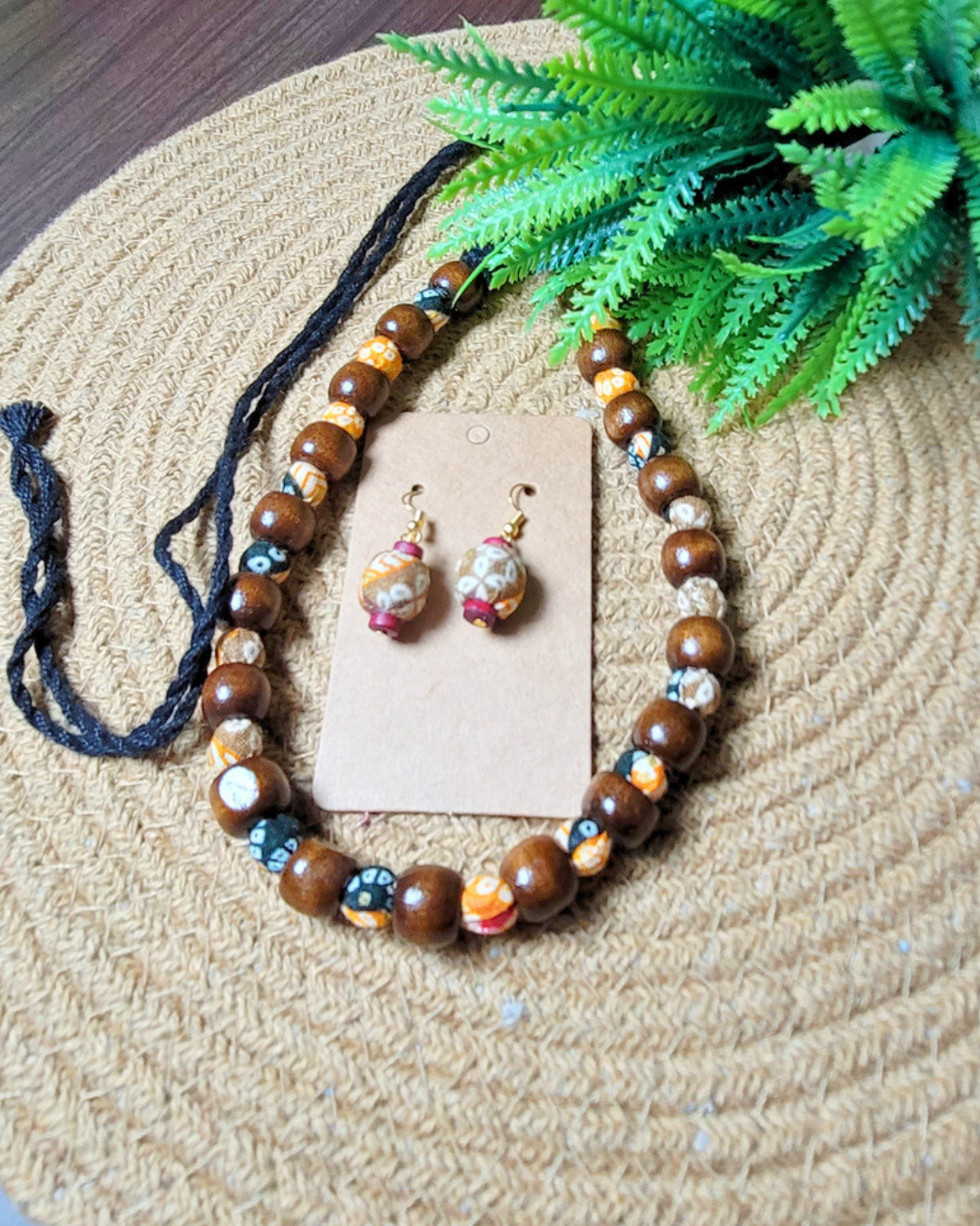Fabric Necklace