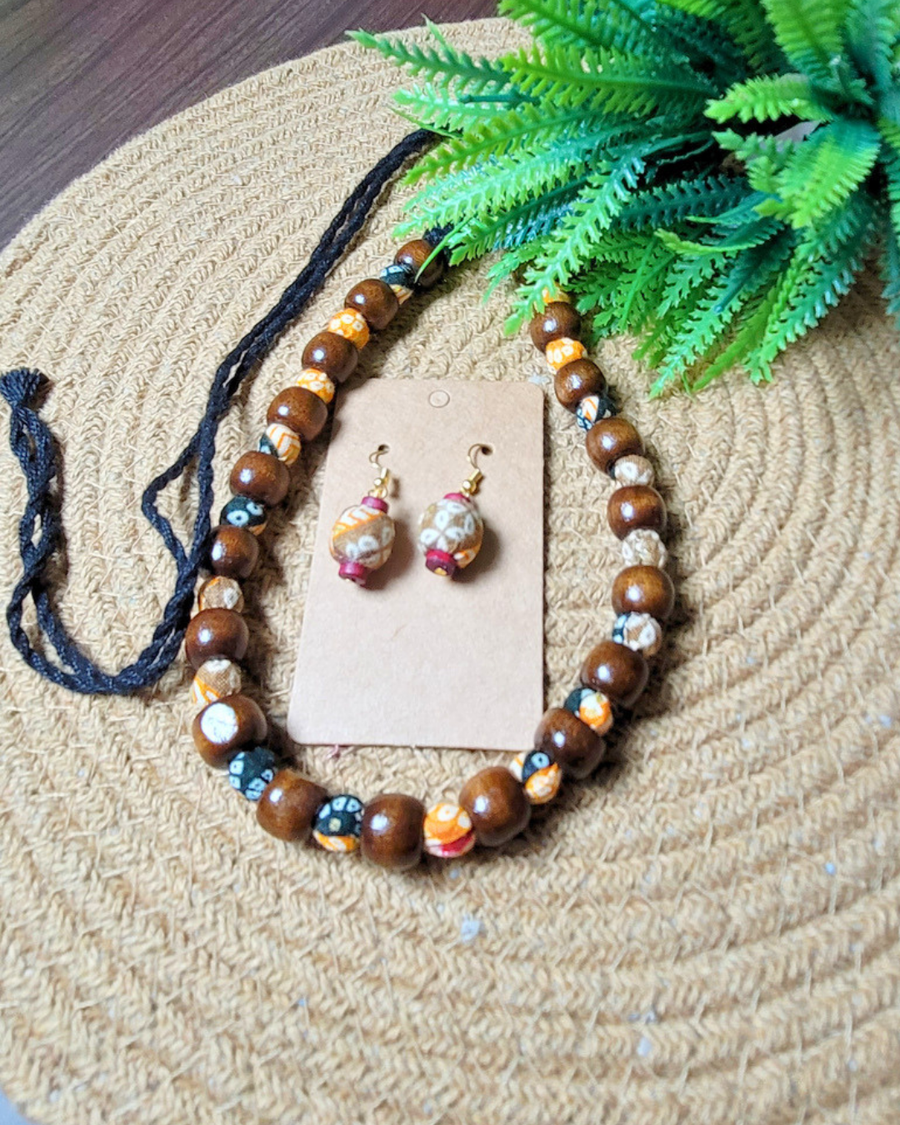 Bandhni Beaded Necklace