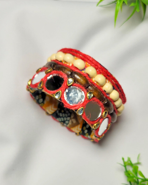 Mirror Bloom Artisan Bangle
