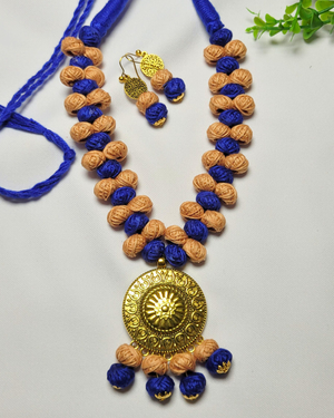 Blue Majesty Cotton Balls Set